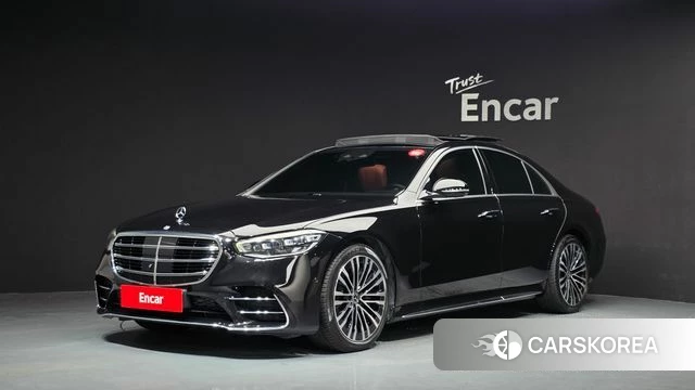 Mercedes-Benz S-Class W223 2022 Черный из Кореи