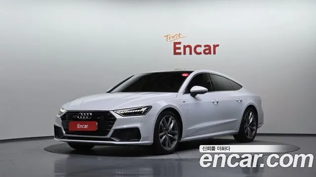Audi A7 (4K) 2020 Белый из Кореи
