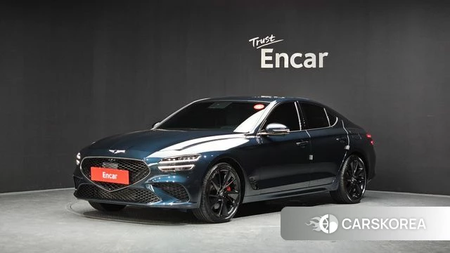 Genesis The New G70 2021 Синий из Кореи