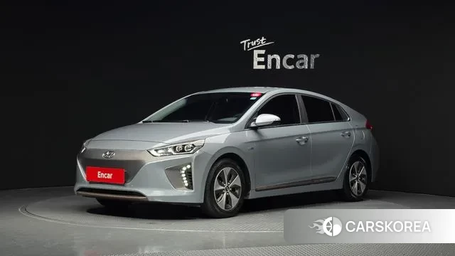 Hyundai Ionic Electric 2018 Серебристо-серый из Кореи