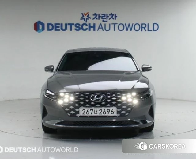Hyundai The New Grandeur IG Hybrid 2022 Серый из Кореи
