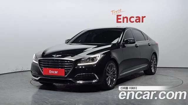 Genesis G80 2018 Черный из Кореи