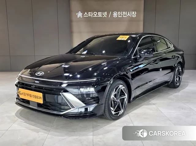 Hyundai Sonata D Edge (DN8) 2023 Черный из Кореи