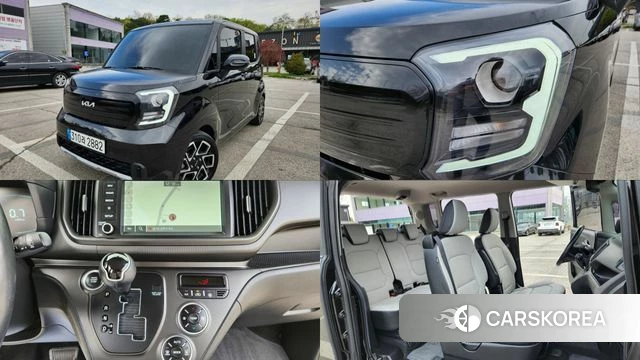 Kia The New Kia Ray 2023 Черный из Кореи