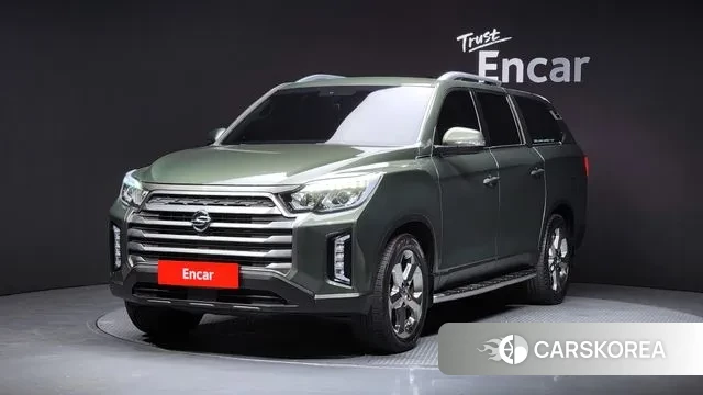Ssangyong The New Rexton Sport 2021 Темно-зеленый из Кореи