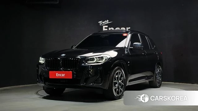BMW X3 (G01) 2023 Черный из Кореи