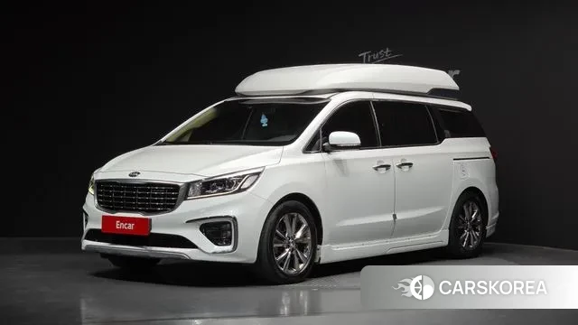 Kia The New Carnival 2019 Белый из Кореи
