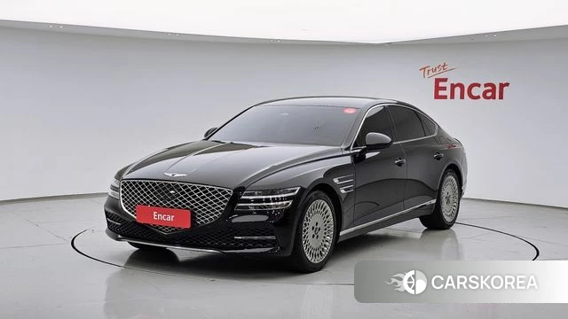 Genesis G80 (RG3) 2021 Черный из Кореи