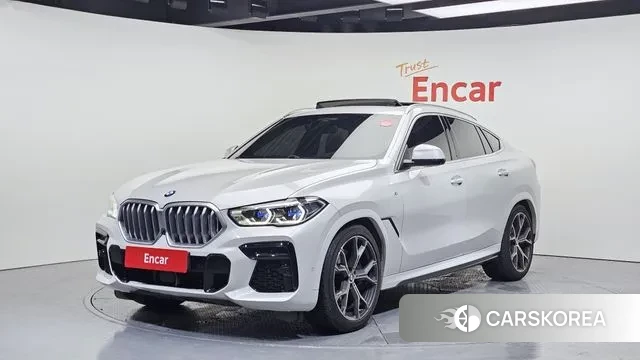 BMW X6 (G06) 2023 Белый из Кореи