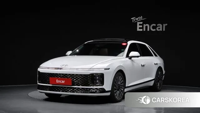 Hyundai Grandeur Hybrid (GN7) 2023 Белый из Кореи