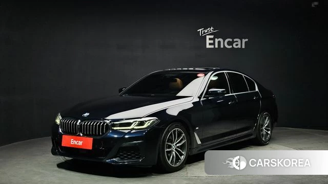 BMW 5 Series (G30) 2023 Черный из Кореи