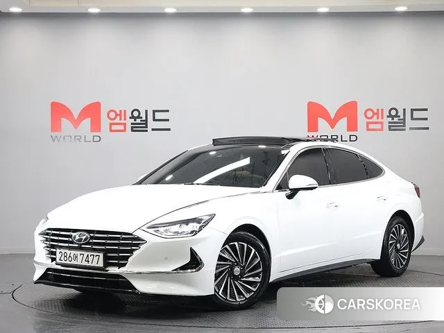Hyundai Sonata Hybrid (DN8) 2020 Белый из Кореи