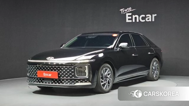 Hyundai Grandeur (GN7) 2023 Черный из Кореи