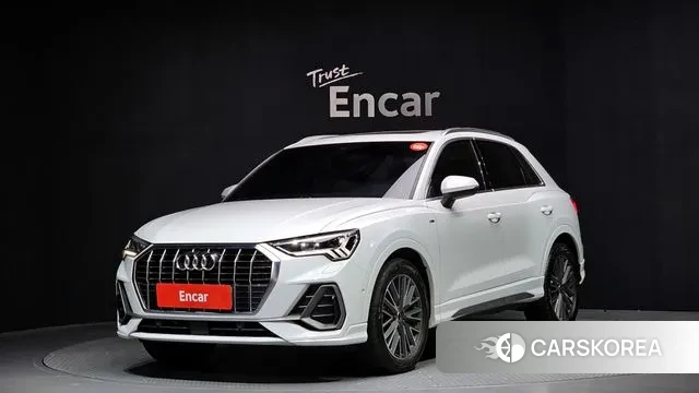 Audi Q3 (F3) 2022 Белый из Кореи