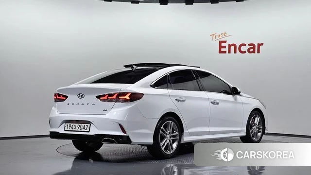Hyundai Sonata New Rise 2018 Белый из Кореи