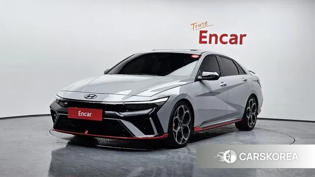 Hyundai The New Avante (CN7) 2024 Серебристо-серый из Кореи