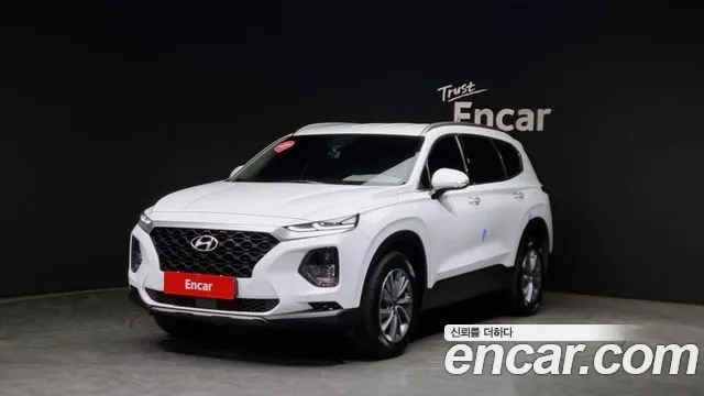 Hyundai Santa Fe TM 2018 Белый из Кореи