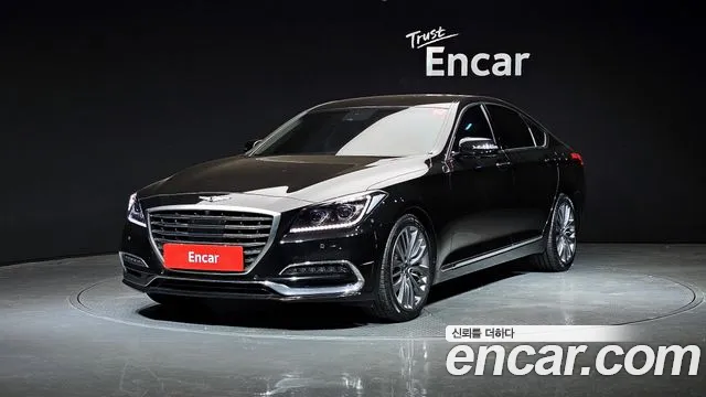 Genesis G80 2018 Черный из Кореи