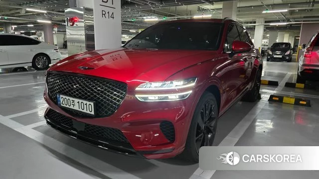 Genesis GV70 2021 Красный из Кореи