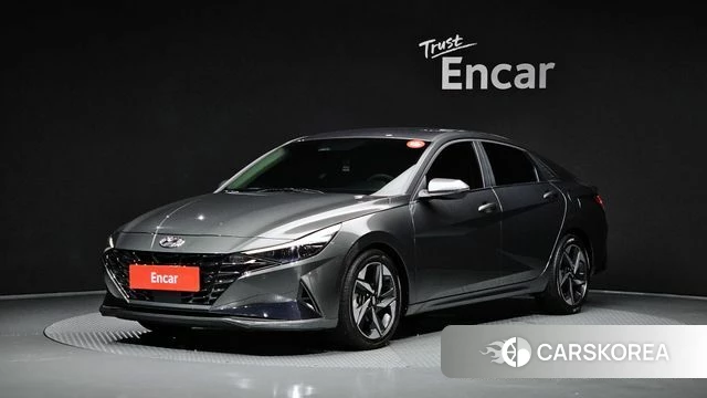 Hyundai Avante (CN7) 2022 Серый из Кореи