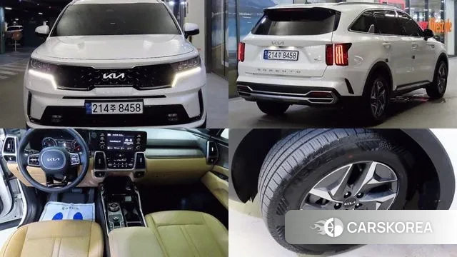 Kia Sorento 4th Generation 2022 Белый из Кореи