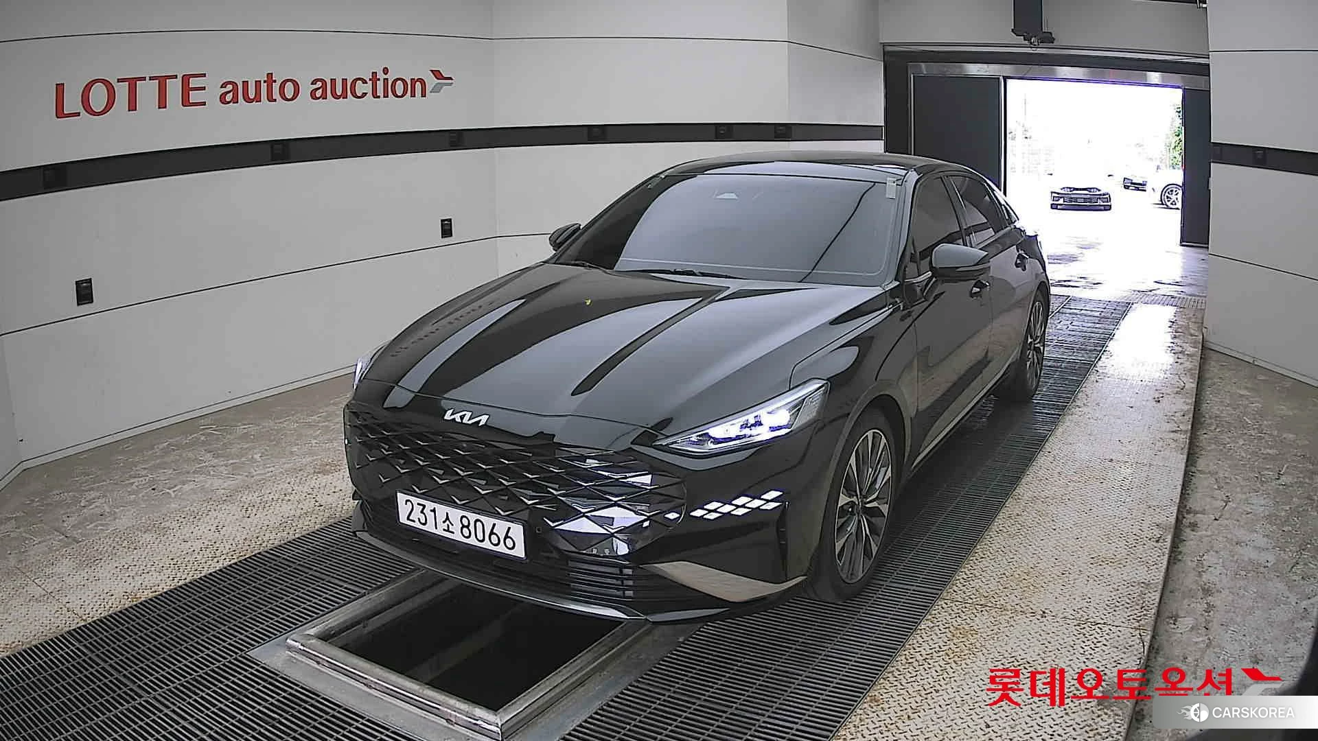 Kia K8 2022 Aurora Black Pearl из Кореи