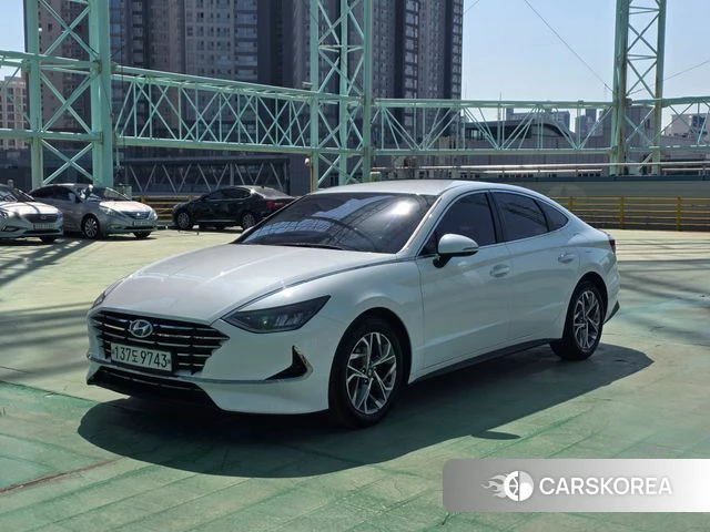 Hyundai Sonata (DN8) 2019 Белый из Кореи