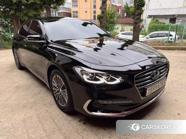 Hyundai Grandeur IG Hybrid 2019 Черный из Кореи