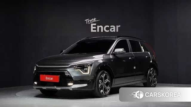 Kia Di Ol Nu Niro 2023 Серый из Кореи