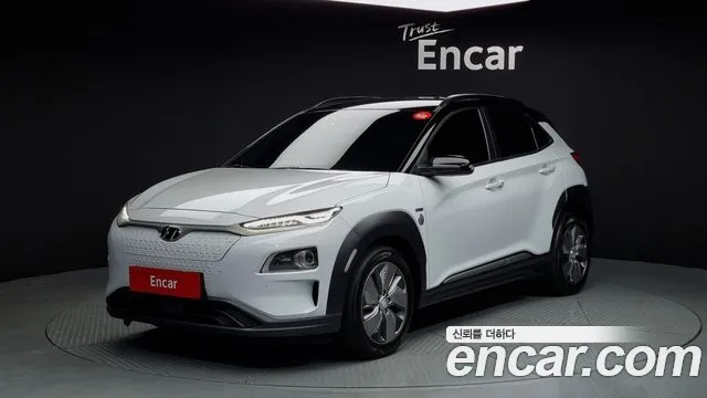 Hyundai Kona Electric 2018 Белый из Кореи