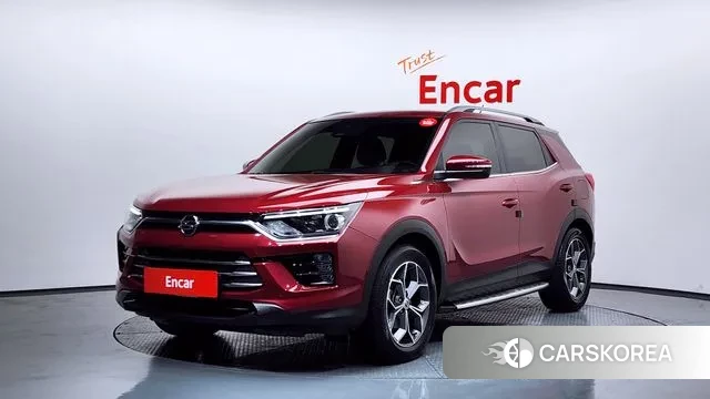 Ssangyong Beautiful Korando 2019 Красный из Кореи