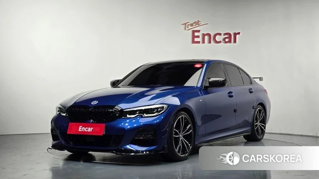 BMW 3 Series (G20) 2022 Синий из Кореи