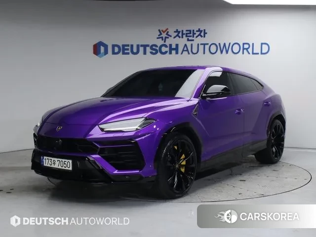 Lamborghini Urus 2022 Фиолетовый из Кореи