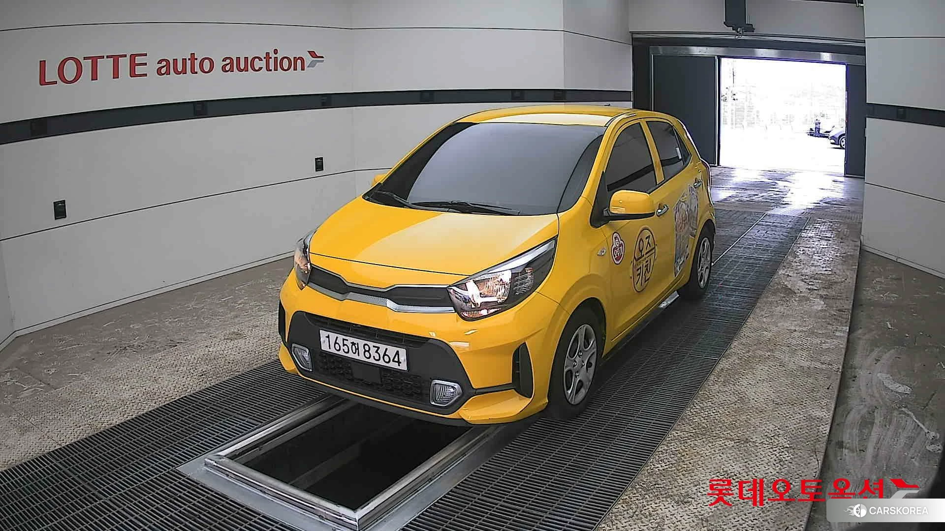 Kia Morning 2022 Clear White из Кореи