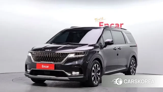 Kia Carnival 4th generation 2023 Серый из Кореи