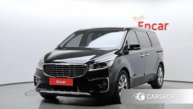 Kia The New Carnival 2019 Черный из Кореи