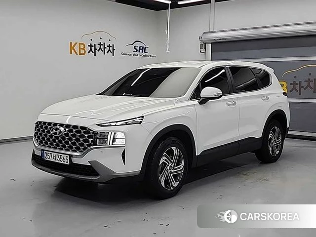 Hyundai The New Santa Fe 2021 Белый из Кореи