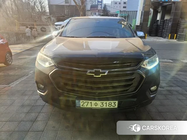 Chevrolet (GM Daewoo) Traverse 2021 Черный из Кореи