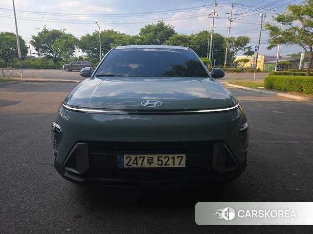 Hyundai Kona (SX2) 2023 Светло-зеленый из Кореи