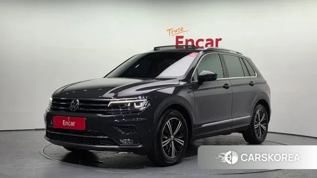 Volkswagen Tiguan second Generation 2020 Серый из Кореи