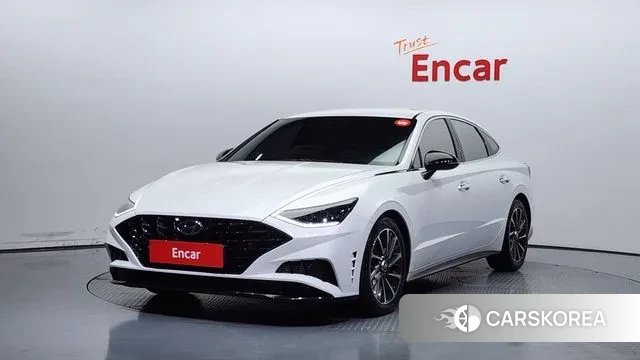 Hyundai Sonata (DN8) 2020 Белый из Кореи