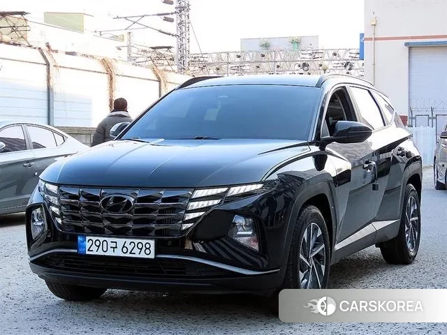 Hyundai Tucson (NX4) 2021 Черный из Кореи