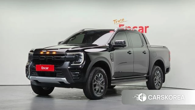 Ford Ranger 4th Generation 2023 Черный из Кореи