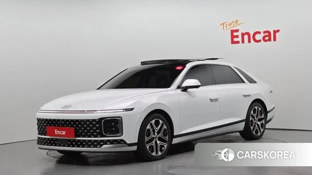 Hyundai Grandeur (GN7) 2023 Белый из Кореи