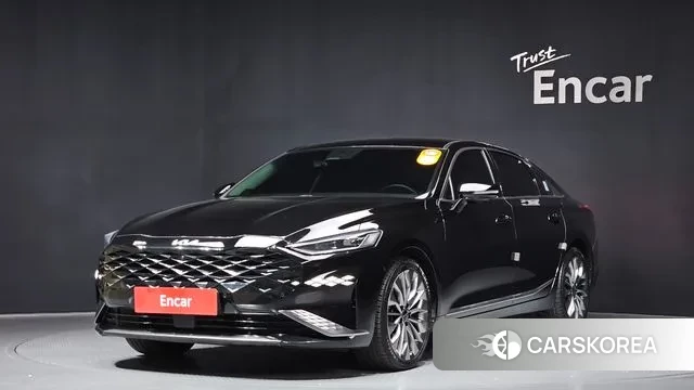 Kia K8 2021 Черный из Кореи