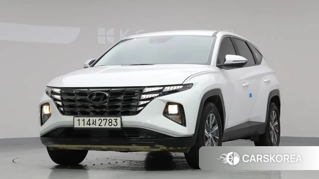 Hyundai Tucson Hybrid (NX4) 2023 Белый из Кореи