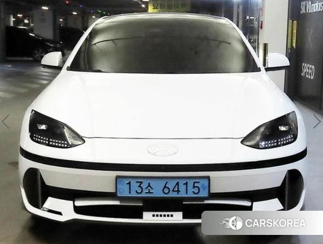 Hyundai Ionic 6 2022 Белый из Кореи