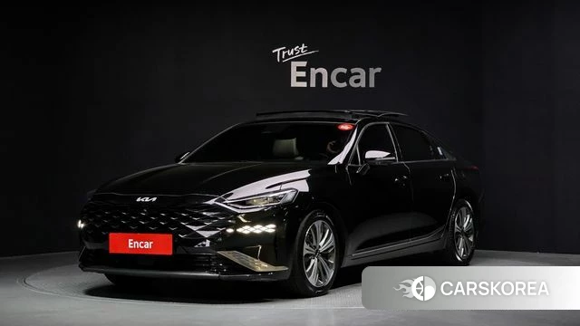 Kia K8 Hybrid 2022 Черный из Кореи
