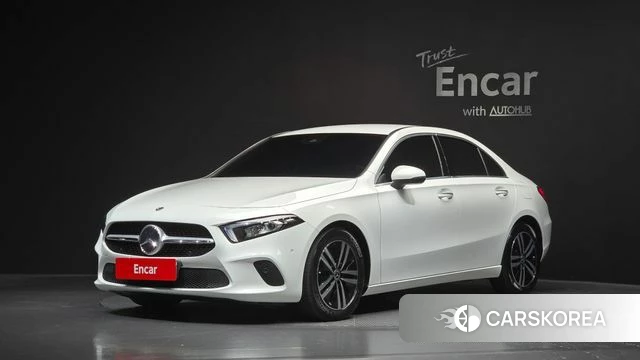 Mercedes-Benz A-Class W177 2022 Белый из Кореи