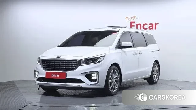 Kia The New Carnival 2018 Белый из Кореи